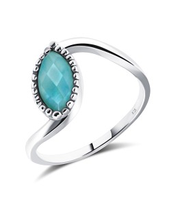 Amazonite Silver Rings NSR-2334